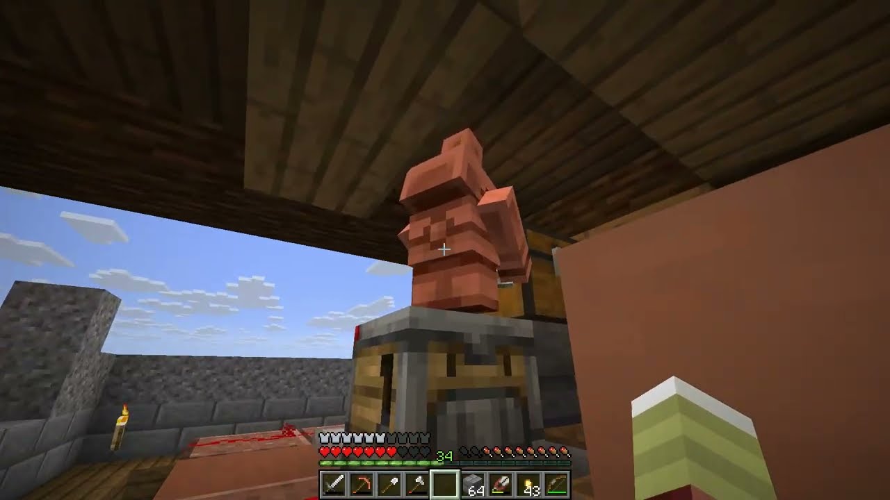 The Copper Age at my Mountain House! Chill Minecraft Gameplay 5