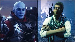 Destiny 2: Monument of Triumph - Zavala Retires & The Winnower Reveal - All Secret Ending Cutscenes