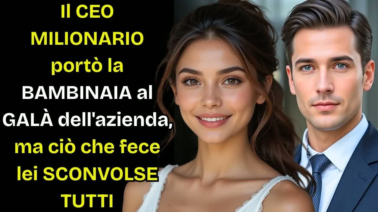 Un CEO MILIONARIO ha portato la TATA  un GALÀ aziendale ma quello che ha fatto lei ha SCIOCCATO