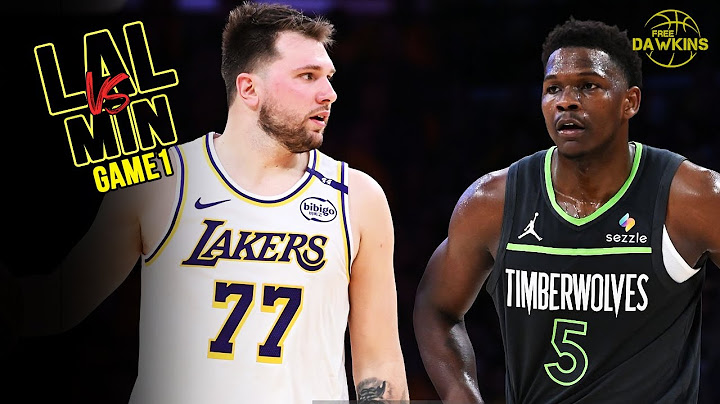 Los Angeles Lakers vs Minnesota Timberwolve Game 1 Full Highlights | 2025 WCR1 | FreeDawkins