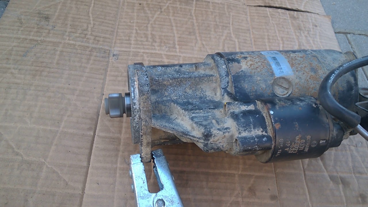 Function Starter automatic gearbox for VW Golf 2 diesel YouTube