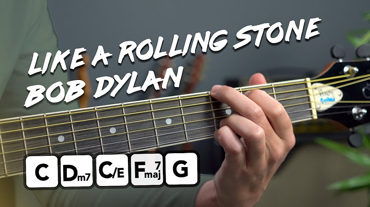Like a Rolling Stone Guitar version - Guitar performance video thumbnail