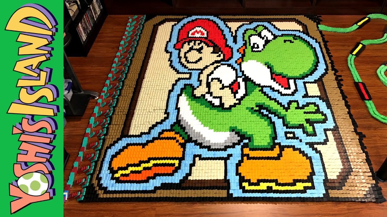 Yoshi's Island (IN 136,780 DOMINOES!)