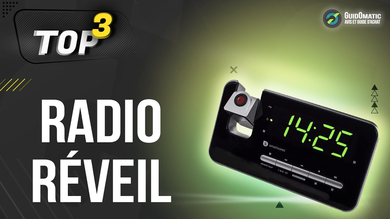 ⭐️ MEILLEUR RADIO-RÉVEIL (2022) - Comparatif & Guide d'achat