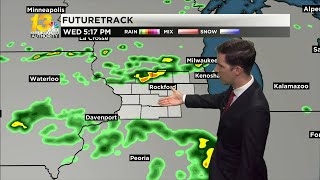 Rain chances slowly return