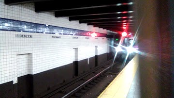 Euclid Av bound R179 C train at Broadway Junction