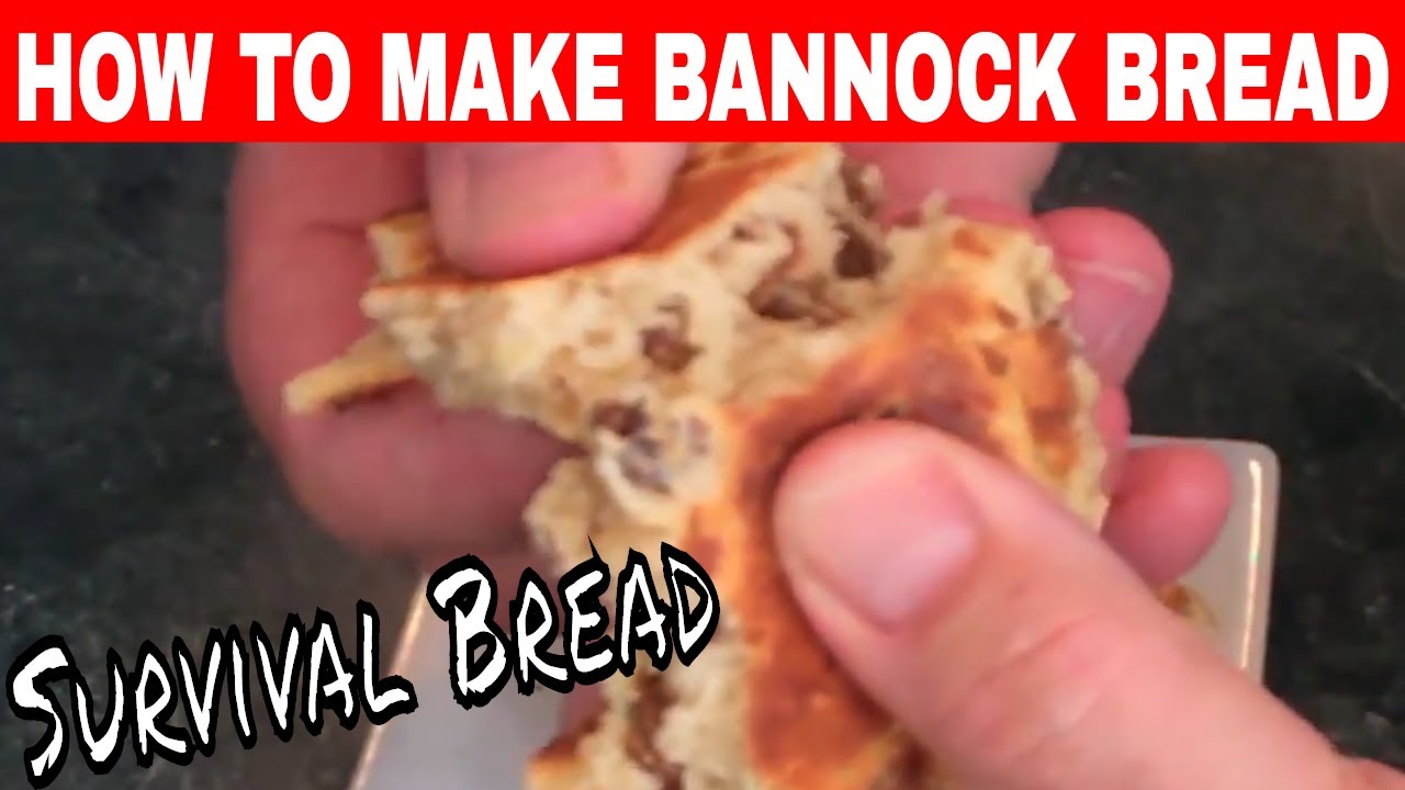 How To Make Bannock Bread Survival Bread Recipe For Preppers, Hiking