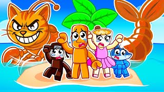 Surviving on BRAINROT ISLAND in Roblox!