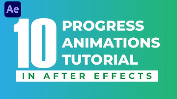10 Simple & Elegant Progress bar Animations in After Effects