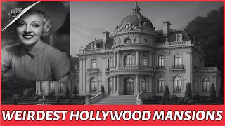 25 WEIRDEST Celebrity Mansions Hollywood Tried To hide | Vintage Hollywood