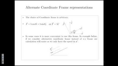 4.4 Vector Frame Representation