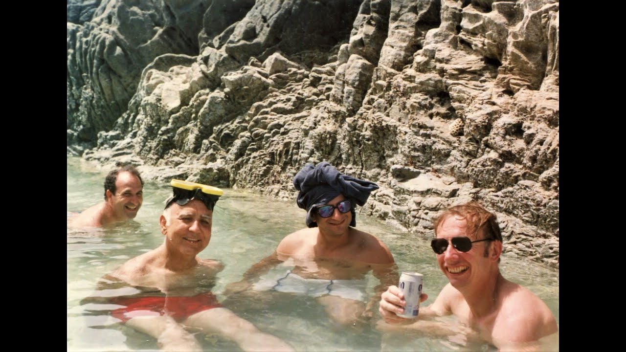 Sensei Mirakian and his students visit Tokashiki Island.