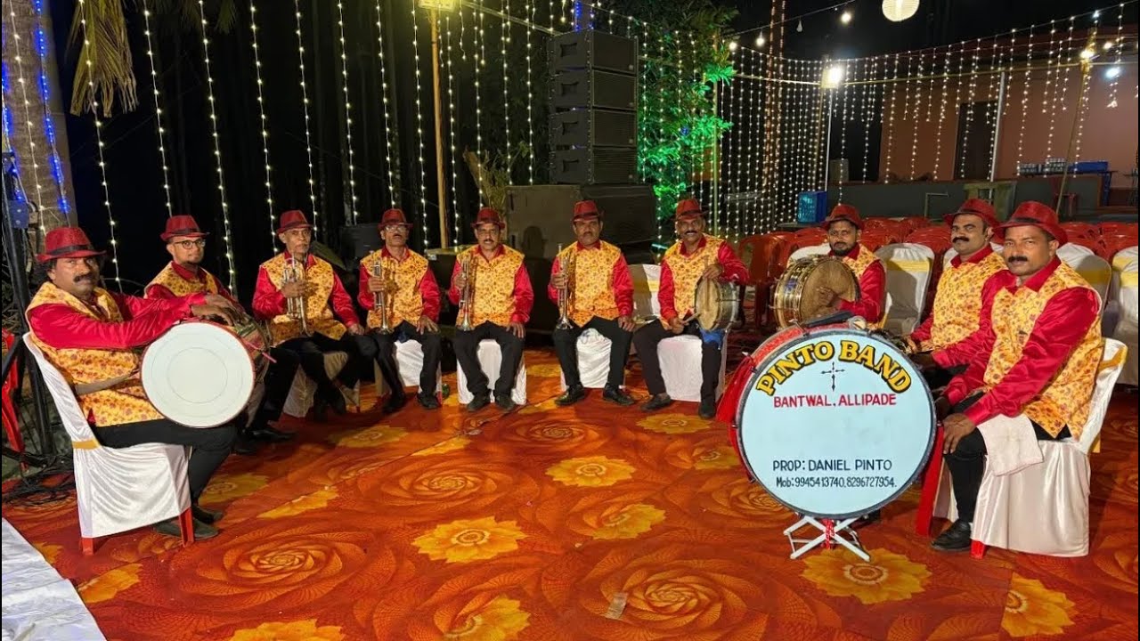 Slow Baila Beat Melodious Songs ॥ Pinto Brass Band Allipade 