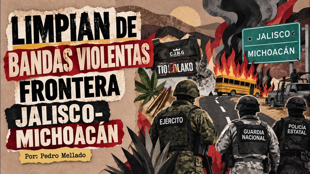Limpian de bandas violentas frontera Jalisco-Michoacán
