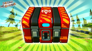 ULTIMATE LOOT CRATE RACE CHALLENGE! - Scrap Mechanic Multiplayer Monday