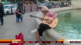 Justin Bieber serenades fiancée (UK) - BBC News - 20th September 2018 Justin Bieber serenades fiancée (UK) - BBC News - 20th September 2018