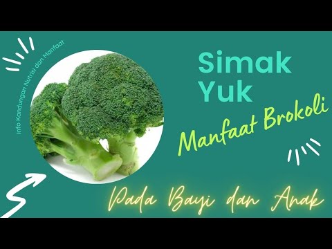Apakah Brokoli Bagus Untuk Anak 2 Tahun