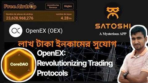 satoshi । satoshi core ।। satoshi core new update today । satoshi openex । satoshi core dao