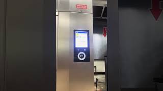 Used Wiesheu Dibas 64 S&L Blue Baking Oven with Retractable Door