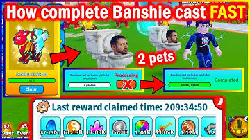 Completed Banshies Contract Quests! | 209+ hours AFK | Making Shiny++ Holo weapons | WFS | Roblox