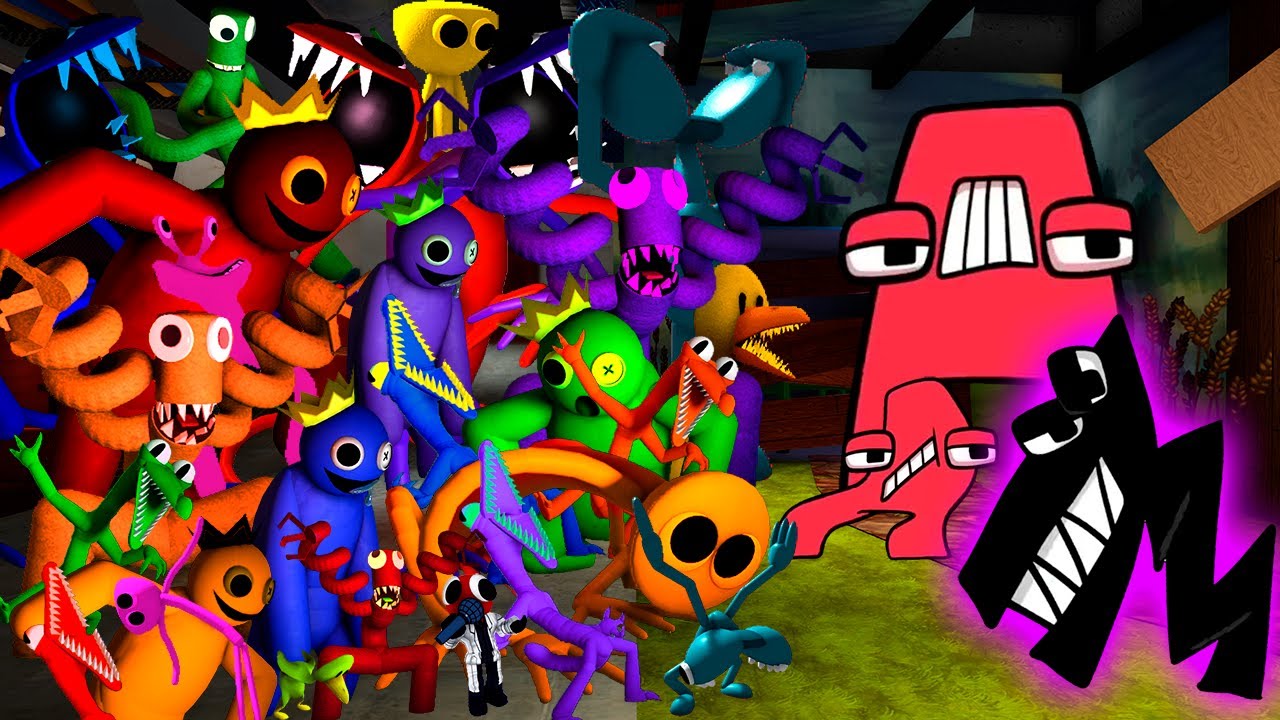 Alphabet Lore A F Vs FNF Rainbow Friends ALL Colors Friday Night alphabet-lore-a-f-vs-fnf-rainbow-friends-all-colors-friday-night