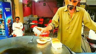 THE BUN KABAB of Karachi Saddar BURNSS ROAD Pakistan! | $0.31 For a Burger!