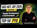 UGC NET Paper-1 2026 | UGC NET/JRF PDE Top 50 PYQs Revision Marathon | PDE Paper -1 By Ekta Nain