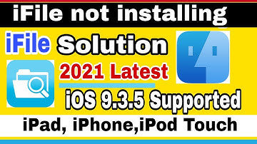 iFile not installing Solution iFile iOS 9.3.5 iPad 2 install iFile alternative file Manager ifile