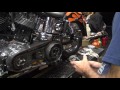 #102 1979 93ci shovelhead  pro clutch install rivera rebuild repair FL FX harley by tatro machine