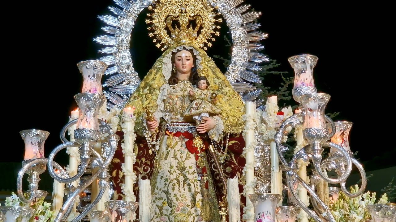 Paso por el Ayuntamiento, Callejón y Entrada de la Virgen de Gracia de Gelves - BM Coria del Río