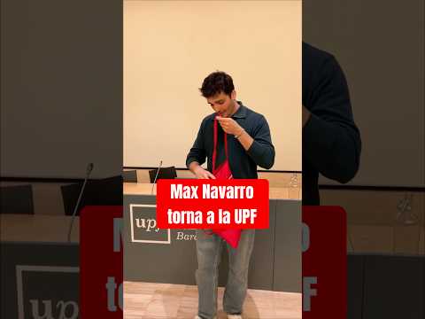 Max Navarro torna a la UPF per conversar amb estudiants de Periodisme