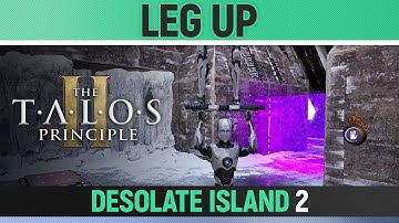 The Talos Principle 2 - Leg Up - Puzzle Solution (Desolate Island #2)