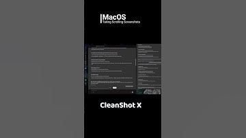 Scrolling Screenshot on MacOS