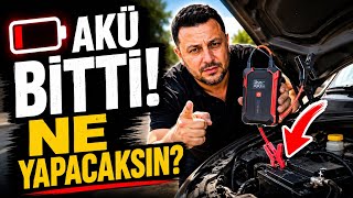 Akü Bitti, Yolda Kaldık! Takviye Cihazı (Kablosu) ile Araç Nasıl Çalıştırılır?
