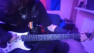 Nirvana - Dive (primitive bass cover)