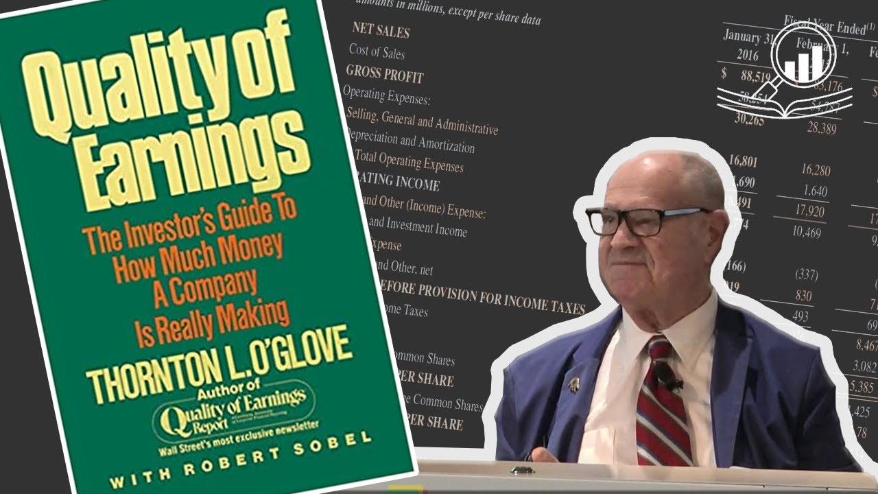 Quality of Earnings by Thornton L O'Glove