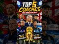 TOP 5 COACHES OF FIFA WORLD CUP 2026! 🏆 #worldcup2026 #fifa #football