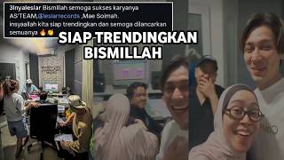 Rizky Billar Lesti Bersama As Team Di Studio Rekaman Karya Terbaru Siap Launching Nih ?