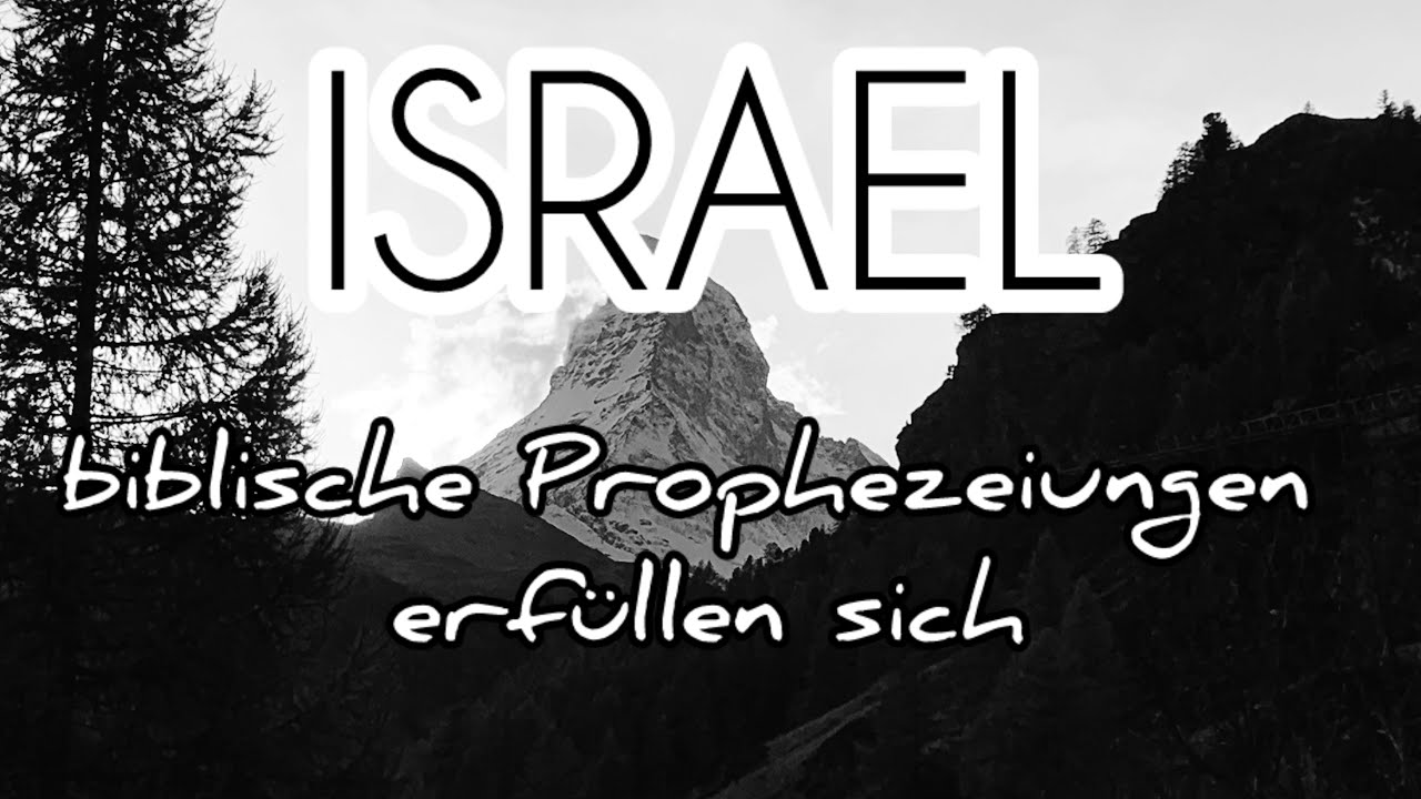 Biblischer Ort Hexe Mit 5 Buchstaben ISRAEL - Erfüllung biblischer Prophezeiungen vor unseren Augen #israel