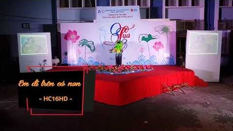 4. KTHH-Văn nghệ 8/3 2018-Em đi trên cỏ non