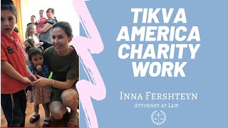 Inna Fershteyn x Tikva America Charity Work