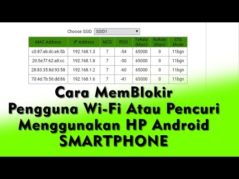 Video: Cara Menghapus Jaringan Yang Tidak Dikenal