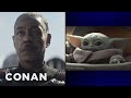 Giancarlo Esposito On His Mysterious Role In "The Mandalorian" & Baby Yoda - CONAN on TBS