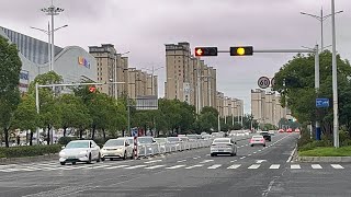 Traffic Signals at Weiyi Rd & Qianqiu Blvd / Yuanlin Rd in Tianchang China 7/20/2026