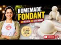 No Gelatin No Agar Agar Vegan Fondant | Homemade Fondant | Easy Fondant Recipe