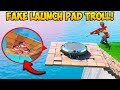 *FAKE* LAUNCH PAD TRAP!! (EPIC) - Fortnite Funny Fails and WTF Moments! #844