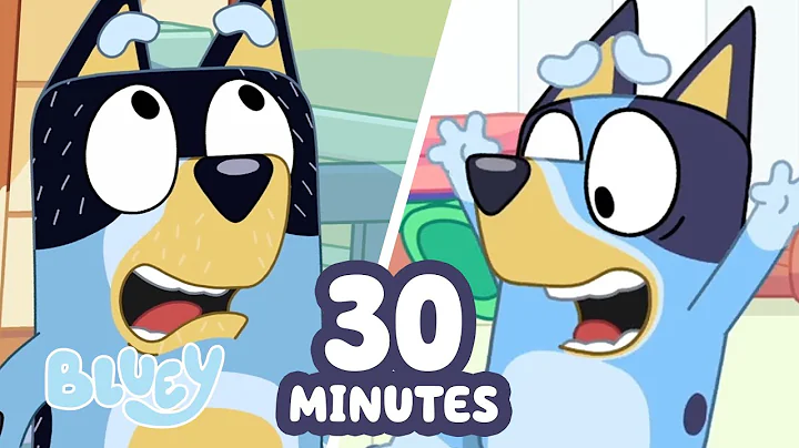 🔴LIVE: Laugh with Bluey! 🤣 | 30 MINUTES of the Funniest Moments 💙 | Try Not to Laugh | Bluey