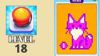 Sand Out: Color Puzzle Level 18 Walkthrough Solution 