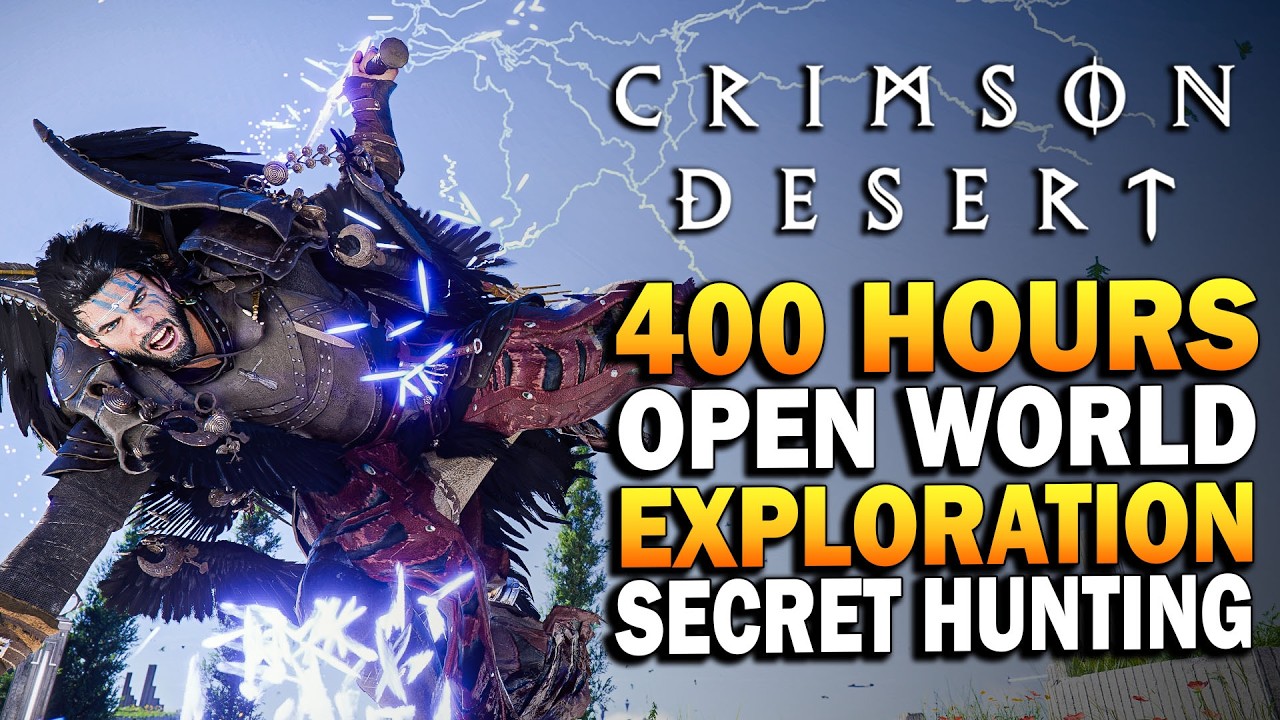Crimson Desert Open World Exploration & Secret Hunting - 450 Hours In