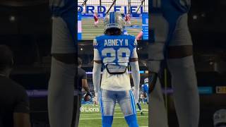Lions Rookie Keith Abney to START